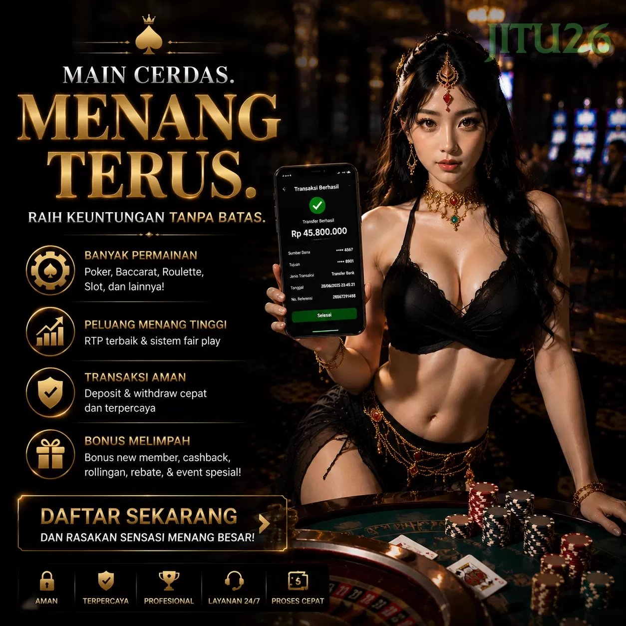 Main jitu26tiva88q Menang Jackpot Besar